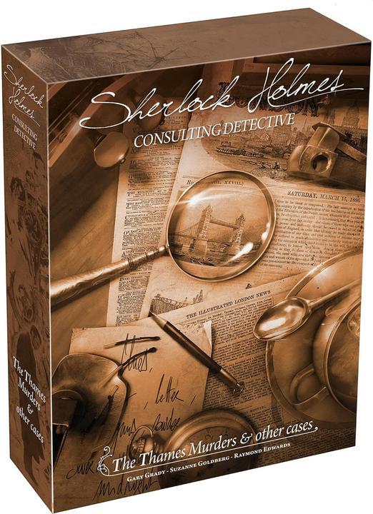 Asmodée Thames Murders: Sherlock Holmes: Consulting Detective (2017) /Board Game (Englisch)