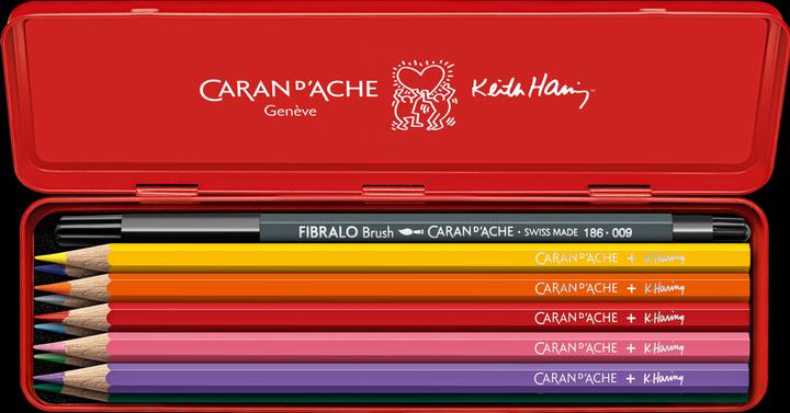 Image du produit Caran d'Ache Farbset Keith Haring Sonderedition (Multicolore, 11 x)