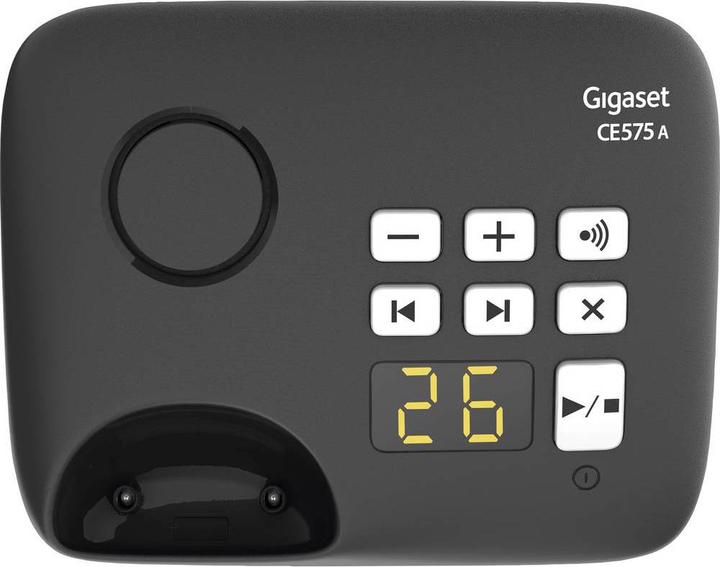 Image du produit Gigaset CE575 A Ricevitore supplementare DECT Argento/Nero