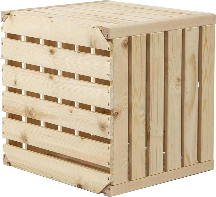 Produktbild Holz Zollhaus Holzharasse (35 x 35 x 35 cm, 42.80 l)