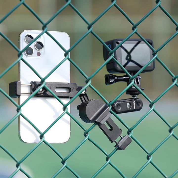 Actual product image Ulanzi CM010 Baseball Fence Mount for Action Camera and Cellphone (Smartphone)