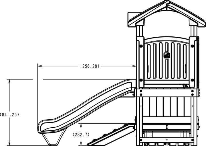 Image du produit Step2 Woodland Adventure Playhouse & Slide