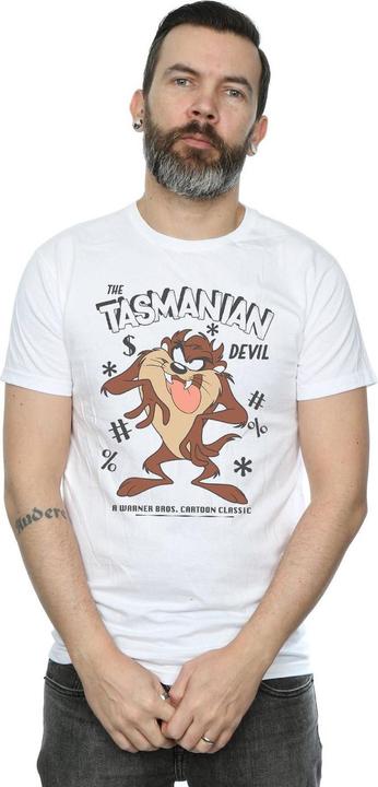 Produktbild Looney Tunes Tasmanischer Teufel Vintage TShirt aus Baumwolle (XL)
