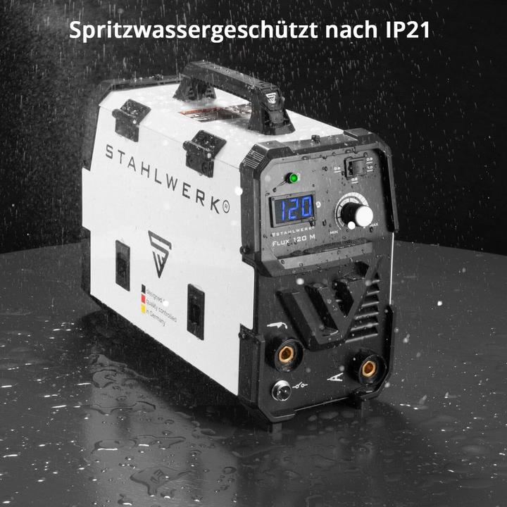 Produktbild Stahlwerk Fülldraht Schweissgerät FLUX 120 M Vollausstattung