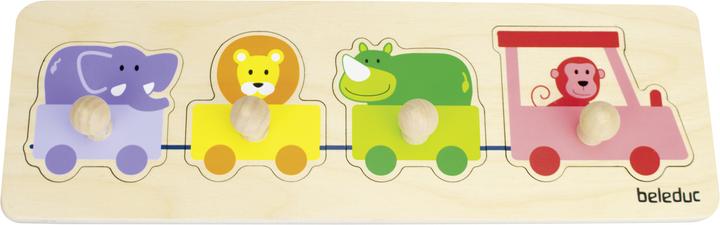 Image du produit Beleduc Puzzle à boutons Train (137 pièces)