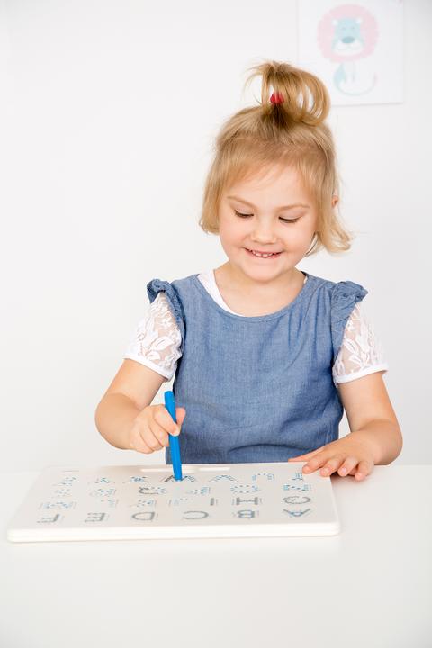 Produktbild Beleduc Magnetische Zeichentafel Buchstaben