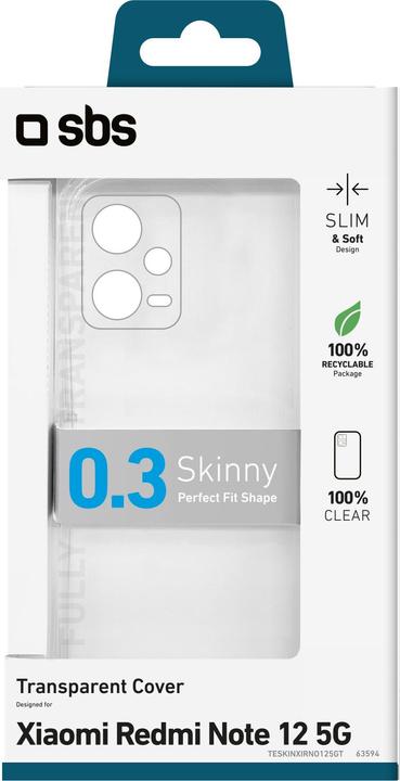 Image du produit SBS Couverture (Xiaomi Redmi Note 12 5G)