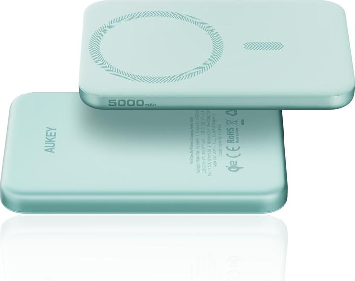 Immagine prodotto Aukey MAG FUSION SLIM - Powerbank (5000 mAh, 18 W, 18 Wh)