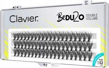 Clavier CLAVIER BeDU2O Double Volume kępki rzęs 12mm