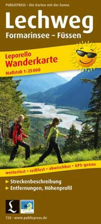 Produktbild Lechweg, Formarinsee - Füssen 1:25 000 25000