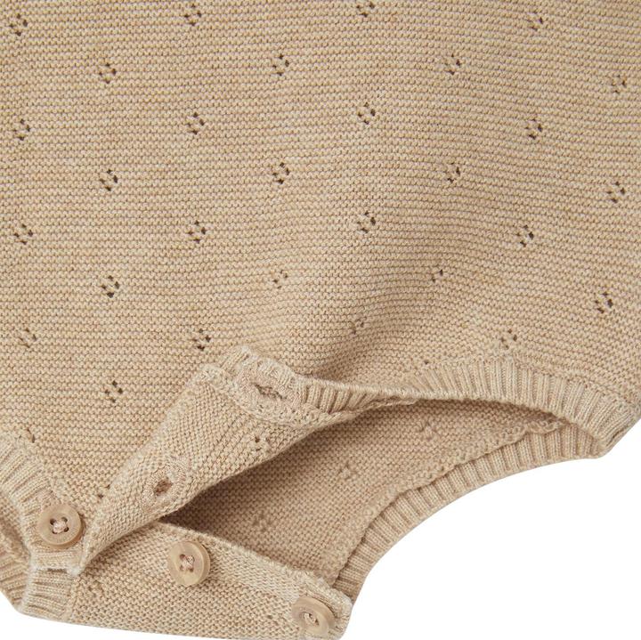 Produktbild Vertbaudet Baby-Set: Strick-Kurzoverall mit langen Ärmeln & Mütze Oeko-Tex (68)