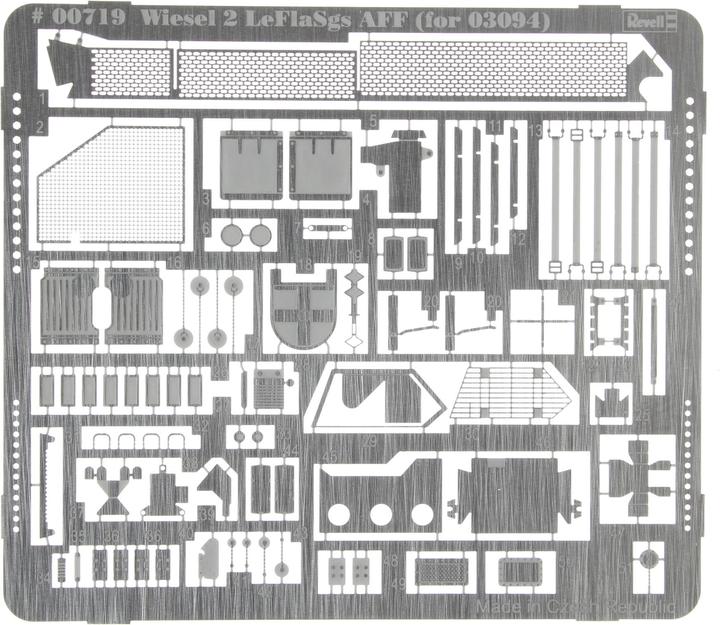 Revell Pièces photo-découpées pour 03094 (Wiesel)