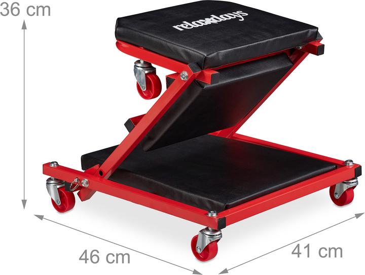 Relaxdays Rollbrett (150 kg)