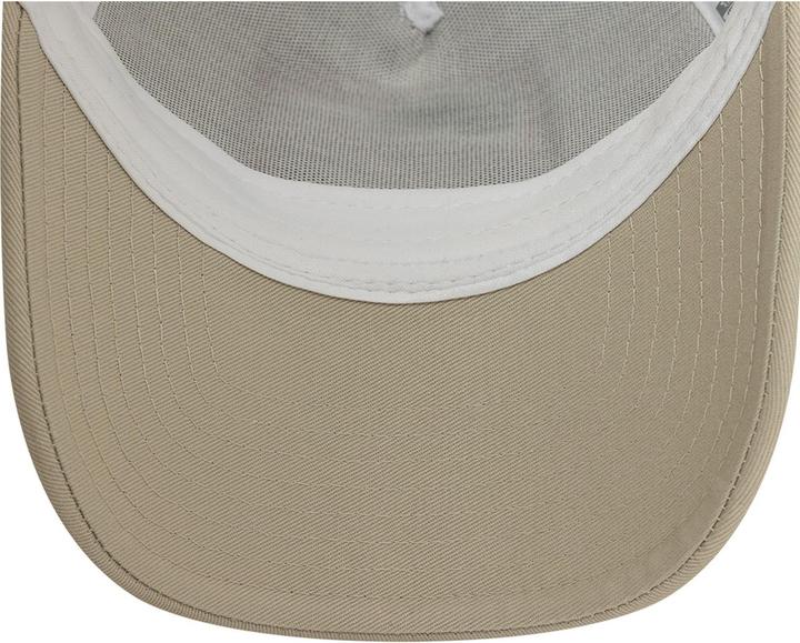 Actual product image New Era A-Frame Mesh Trucker Cap - California Patch Beige (One size)