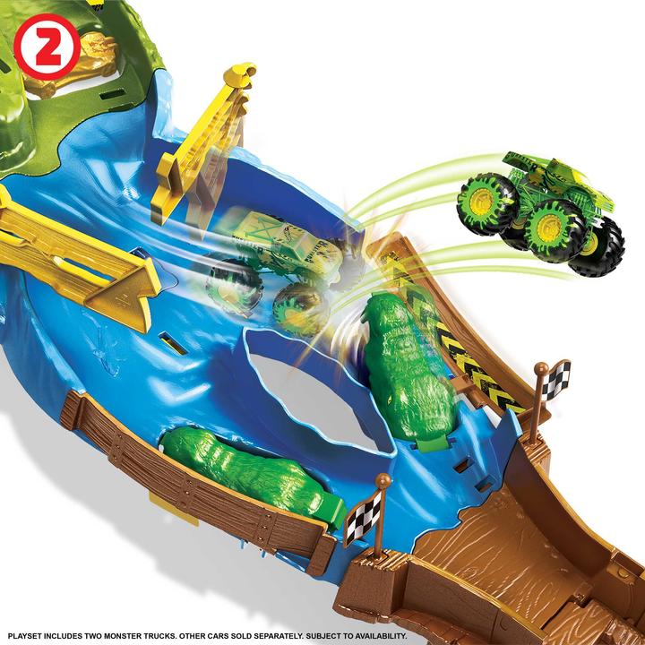 Actual product image Mattel Monster Trucks Competition Race Track (SIOC)