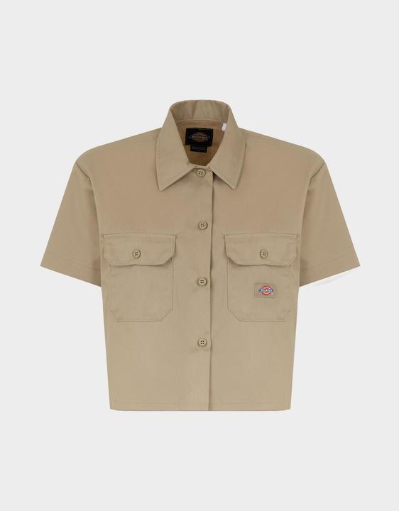 Dickies Work Shirt Cropped Ss W (S)