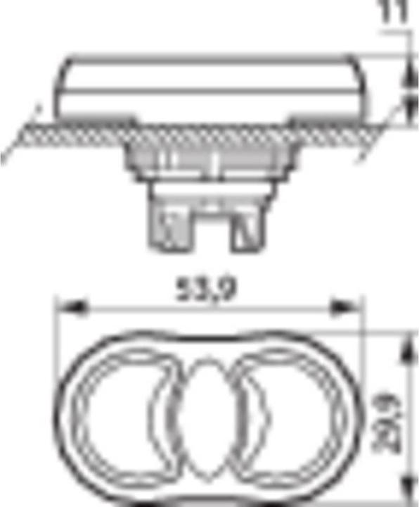 Immagine prodotto Baco Pulsante doppio piatto alto 600 V 10 A con adattatore