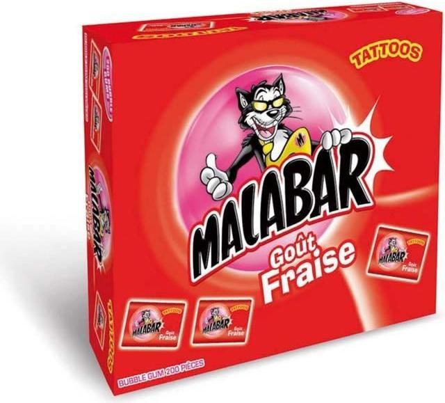 Image du produit Malabar Chewing gum au goût de fraise (1 pcs, 1400 g)