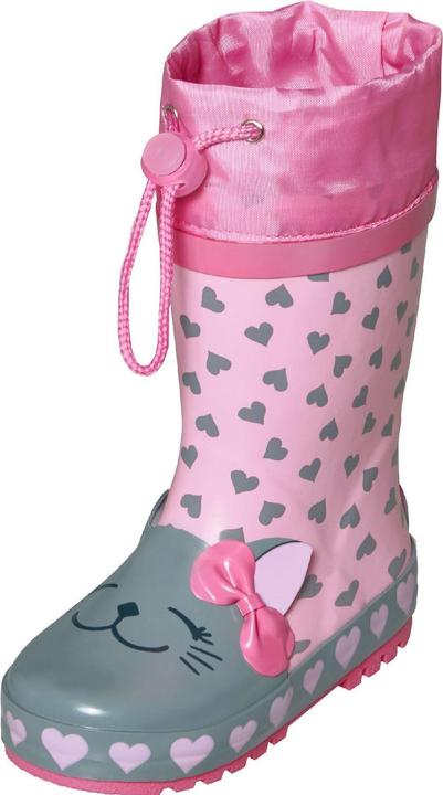 Playshoes Kid's Gummistiefel Katze (28)