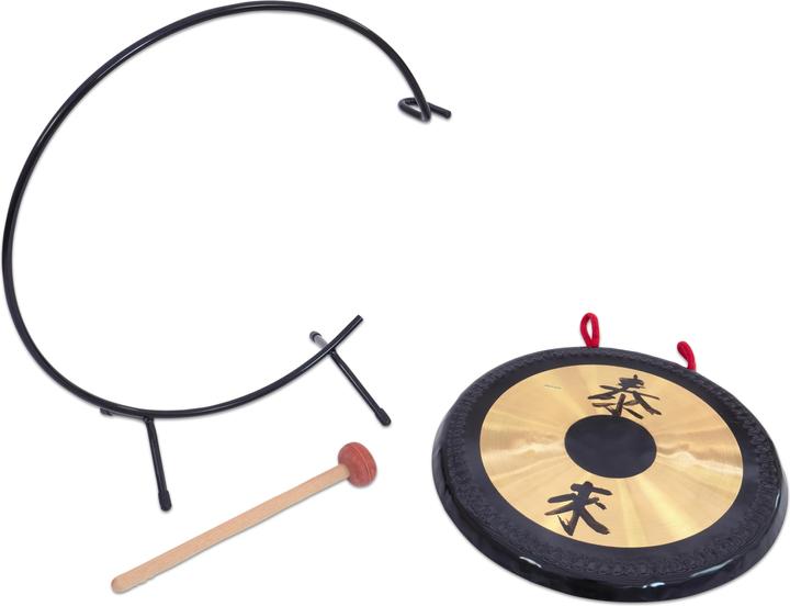 Produktbild Betzold Musik Tisch-Gong mit Metall-Stativ (Gong)