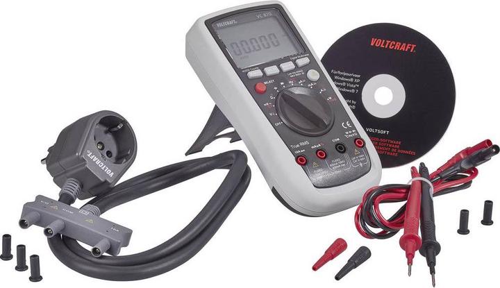 Produktbild Voltcraft Hand Multimeter Digital VC870 ISO kalibriert (CAT III 1000V, CAT IV 600V)