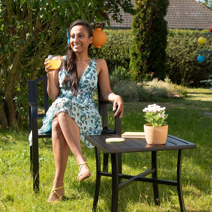 Actual product image Relaxdays garden table (46 cm)