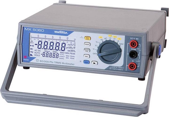 Metrix Multimetro da banco Per le vostre applicazioni di laboratorio semplici ed efficienti (CAT III 1000V)