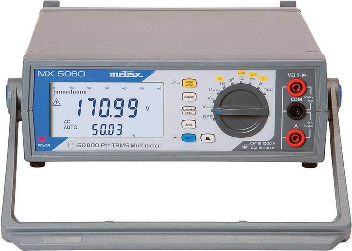 Produktbild Metrix Tisch Multimeter Für Ihre Laboranwendungen einfach und effizient (CAT III 1000V)