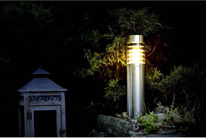 Produktbild Heitronic Aussenstandleuchte SATURN 450 E27, max. 12W LED, IP44 (E27, IP44)