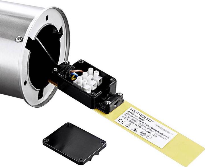 Produktbild Heitronic Aussenstandleuchte SATURN 450 E27, max. 12W LED, IP44 (E27, IP44)