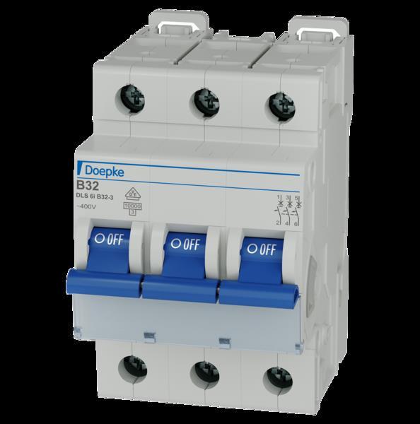 Actual product image Doepke DOEP DLS 6I B32-3 10 KA Miniature circuit breaker