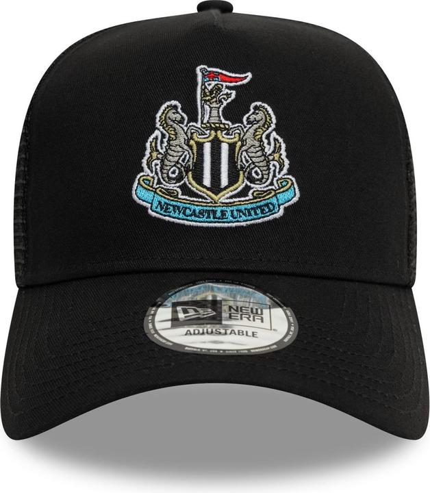 Actual product image New Era Mesh Trucker Snapback Cap - Newcastle United noir