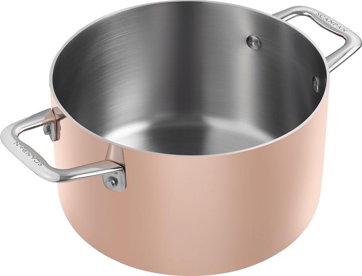 Image du produit Scanpan Casserole Maitre D' Ø 20 cm - Induction (20 cm, Casserole, Cuivre, Acier inoxydable)