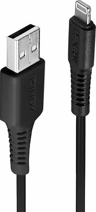 Actual product image Lindy Lightning – USB A (0.50 m, USB 2.0)