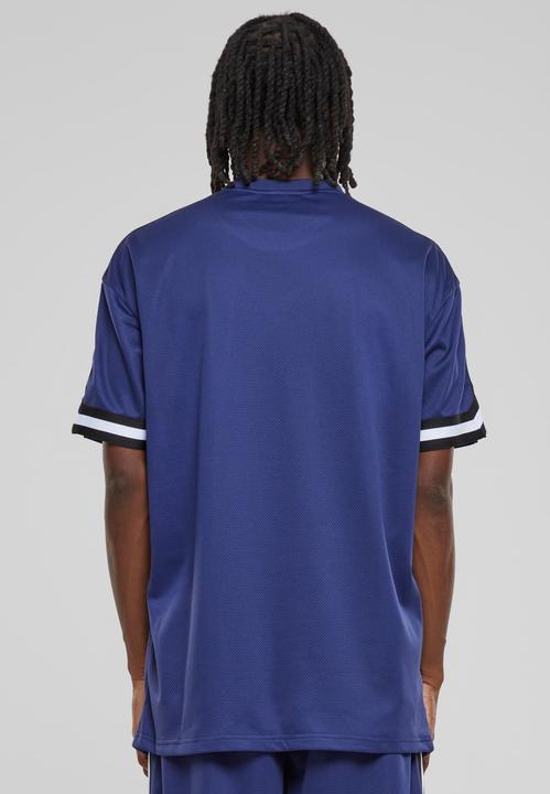 Actual product image Urban Classics Oversized Stripes Mesh Tee - 5280 (M)