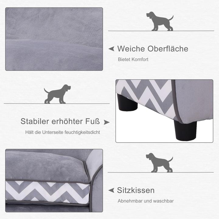 Produktbild PawHut Hundesofa (Hund)