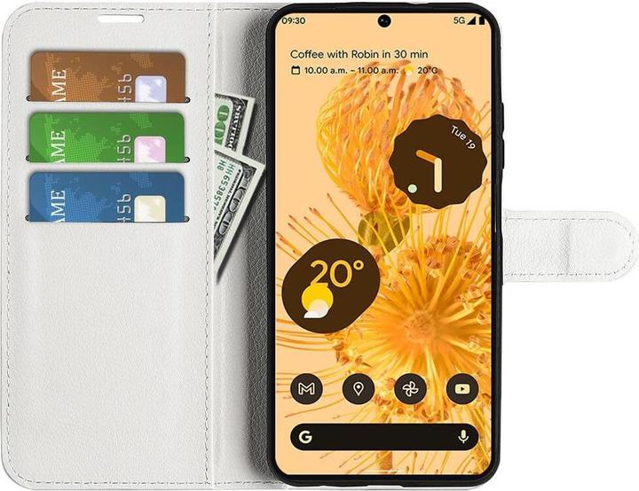 Actual product image Cover-Discount Google Pixel 7 - Leather Case Cover white (Google Pixel 7)