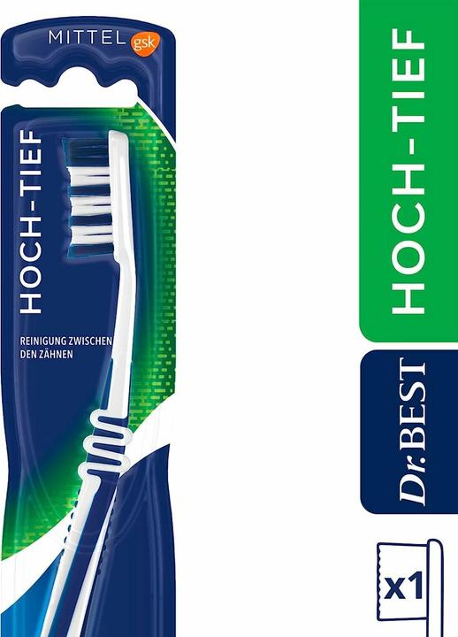 Dr.Best Hoch-Tief Zahnbürste (75 ml)