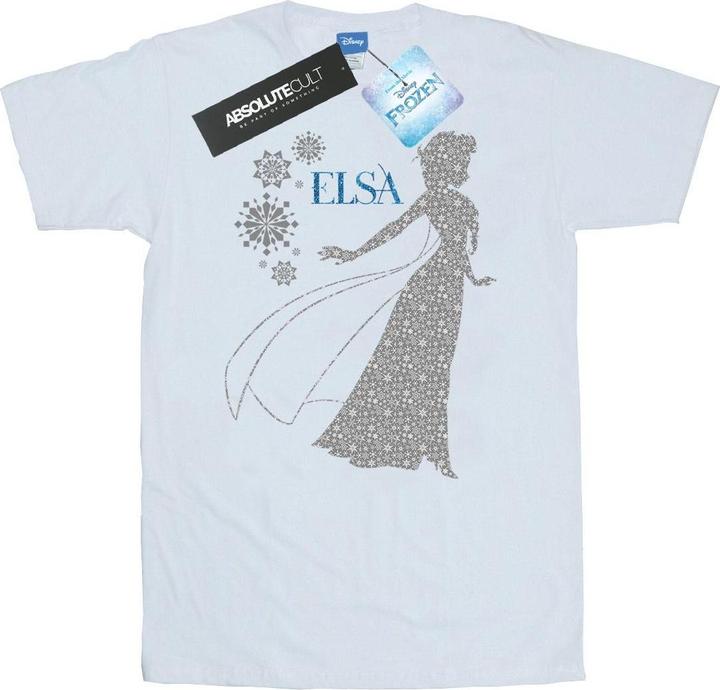 Disney Frozen Elsa Christmas Silhouette TShirt (3XL)