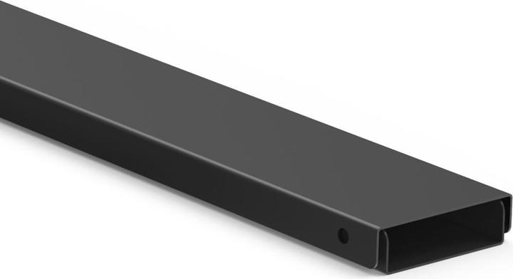 Actual product image Hama Metal cable duct, magnetic, 90 x 5.6 x 1.6 cm, black (Duct, 90 cm)