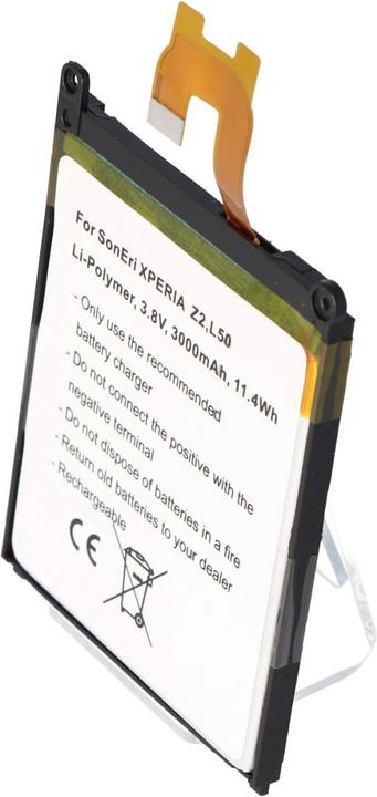 Produktbild AccuCell Akku Sony Ericsson Xperia Z2, L50, L50u, L50W, L50, Xperia L50T, L50W