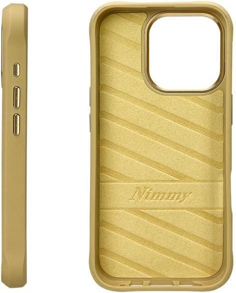Nimmy case iPhone 16 Pro 6.3" khaki Big Eyed Pet 2.0 Cat (Apple iPhone 16 Pro)