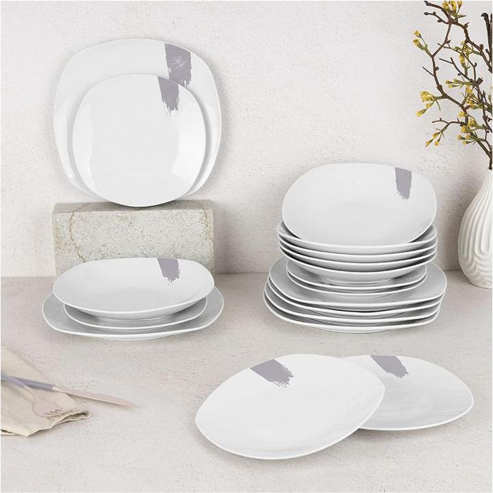 Image du produit BerlingerHaus Haus 18-teiliges Tellerset Taupe Collection (18 x)