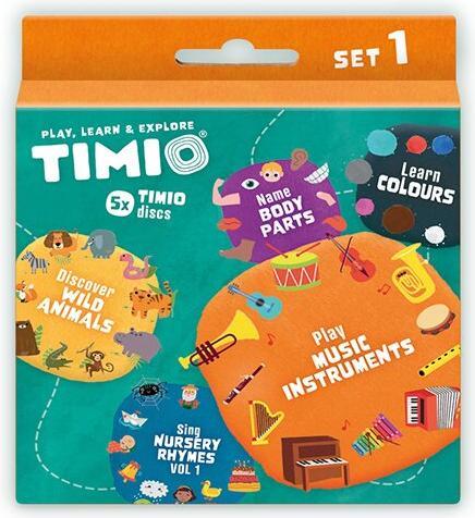 Immagine prodotto Timio Set di dischi audio 1 (Francese, Italiano, Tedesco, Portoghese, Spagnolo, Inglese, Islandese, Cinese, Olandese)