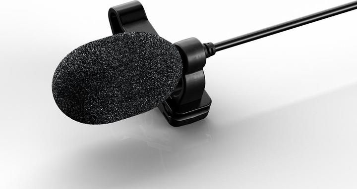 2061 Microfono lavalier con accessori, nero, mini-jack