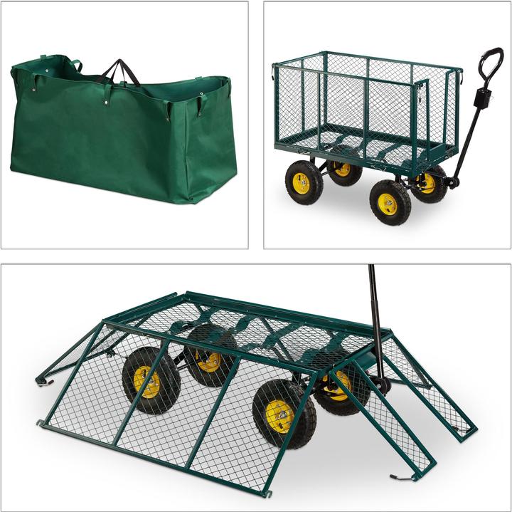 Produktbild Relaxdays Gartenwagen