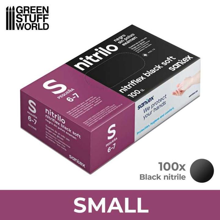 Produktbild Green Stuff World Gants en Nitrile Noir - XL