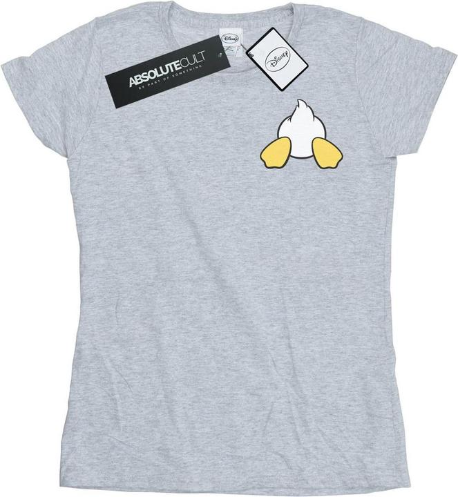 Disney Donald Duck Backside Breast Print TShirt (XL)