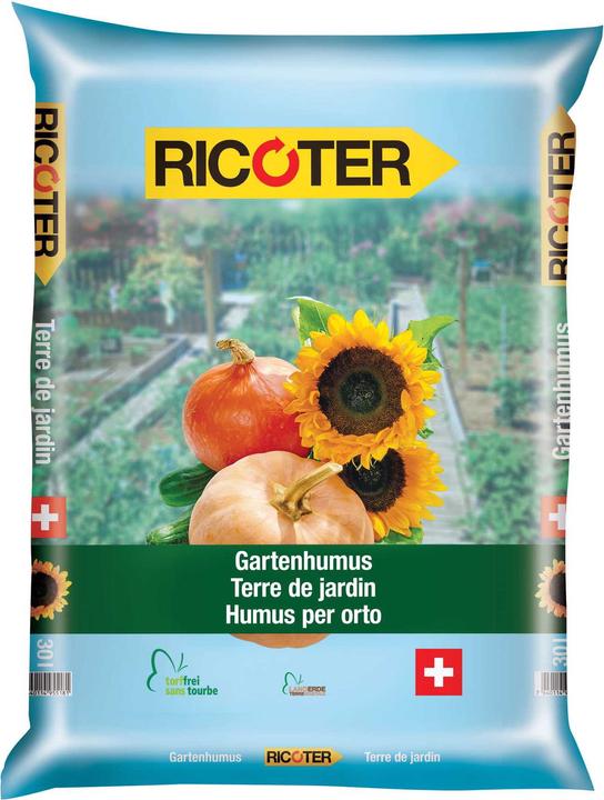Ricoter Gartenhumus (30 l, Erde ohne Torf)