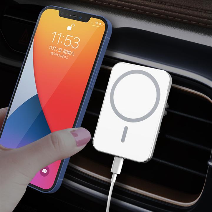 Produktbild PhoneLook 15W magnetischer Auto Wireless Charger für Apple MagSafe